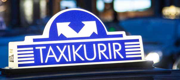 Taxi kurir