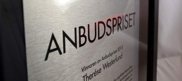 Anbudspriset 2015
