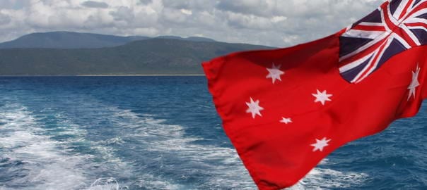 Australienflagga