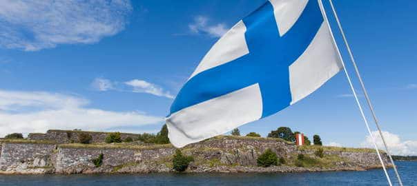 Finlands flagga