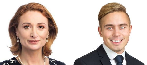 Sylvia Lindén och Jens Nilsson